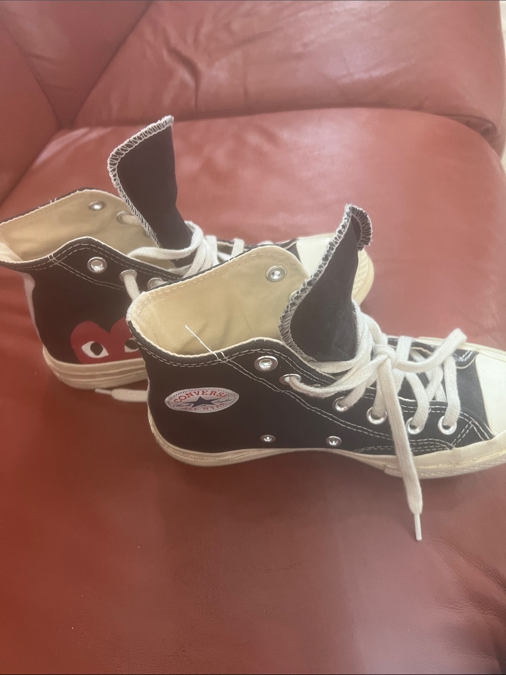 Comme des Garçons PLAY x Converse Chuck 70 High Top sneakers
